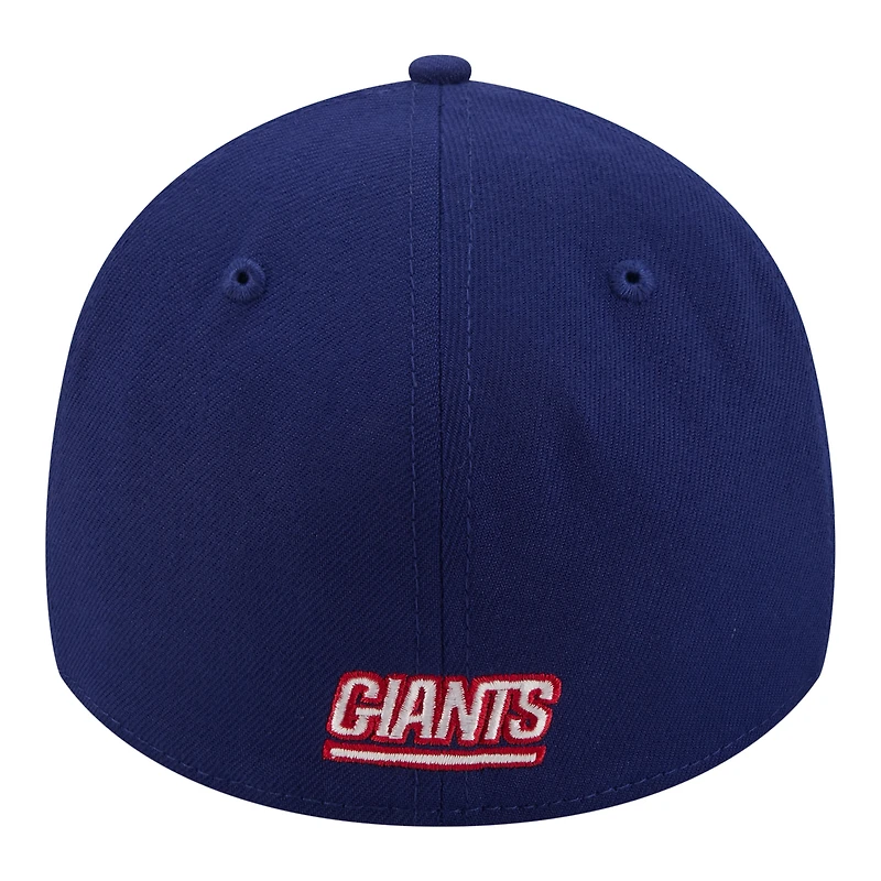 Casquette New Era Royal York Giants Core Team 39THIRTY Flex pour homme