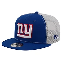 Men's New Era  Royal New York Giants Core Team 9FIFTY Trucker Snapback Hat