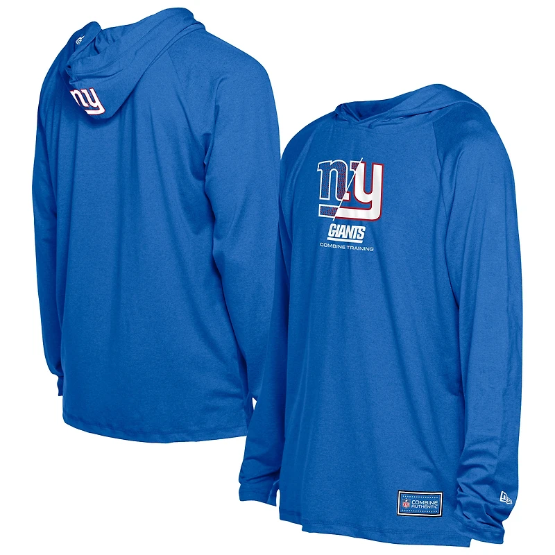 Sweat à capuche fonctionnel New Era Royal York Giants pour homme