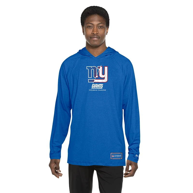 Sweat à capuche fonctionnel New Era Royal York Giants pour homme