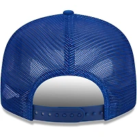 Men's New Era Royal New York Giants  Grade Trucker 9FIFTY Snapback Hat