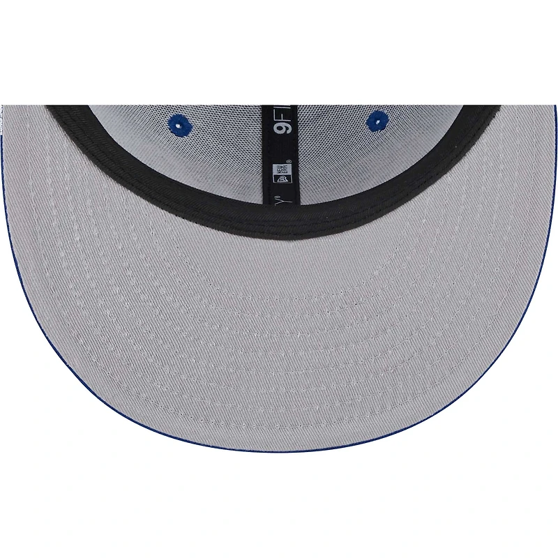 Men's New Era Royal New York Giants  Grade Trucker 9FIFTY Snapback Hat
