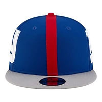 Casquette Snapback 9FIFTY New Era Royal New York Giants pour homme