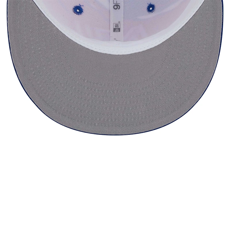 Casquette Snapback 9FIFTY New Era Royal New York Giants Historic Tear Trucker pour hommes