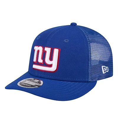 Casquette Snapback Low Profile 9FIFTY New Era Royal New York Giants pour homme