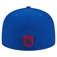 Casquette ajustée 59FIFTY Main des Royal New York Giants Era pour homme