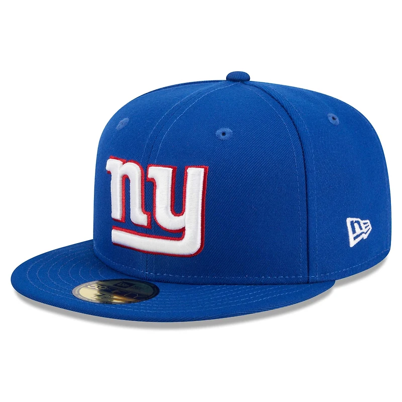 Casquette ajustée 59FIFTY Royal New York Giants Main Patch pour homme Era