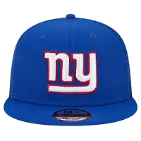 Casquette Snapback 9FIFTY Main Trucker des Royal New York Giants New Era pour homme