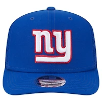 Men's New Era Royal New York Giants Main Trucker 9SEVENTY Stretch-Snap Hat