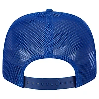 Men's New Era Royal New York Giants Main Trucker 9SEVENTY Stretch-Snap Hat