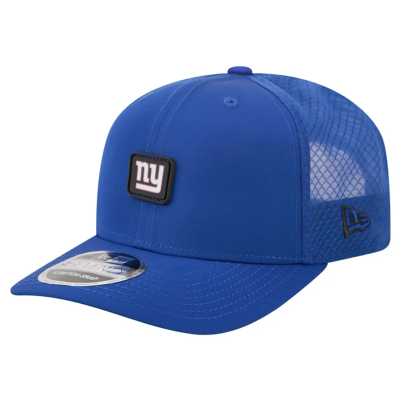Casquette ajustable New Era Royal New York Giants Micro Badge 9SEVENTY pour homme