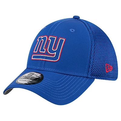 Casquette New Era Royal York Giants Outline 39THIRTY Flex pour homme