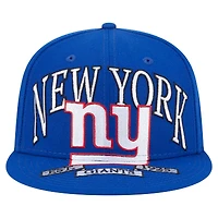 Men's New Era Royal York Giants  Oversized 59FIFTY Fitted Hat