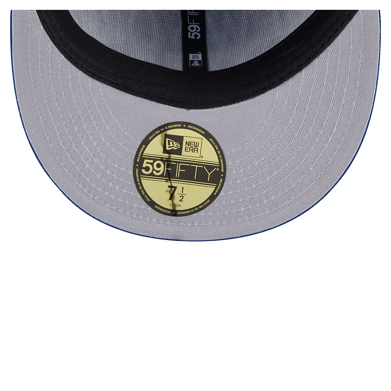 Men's New Era Royal York Giants  Oversized 59FIFTY Fitted Hat