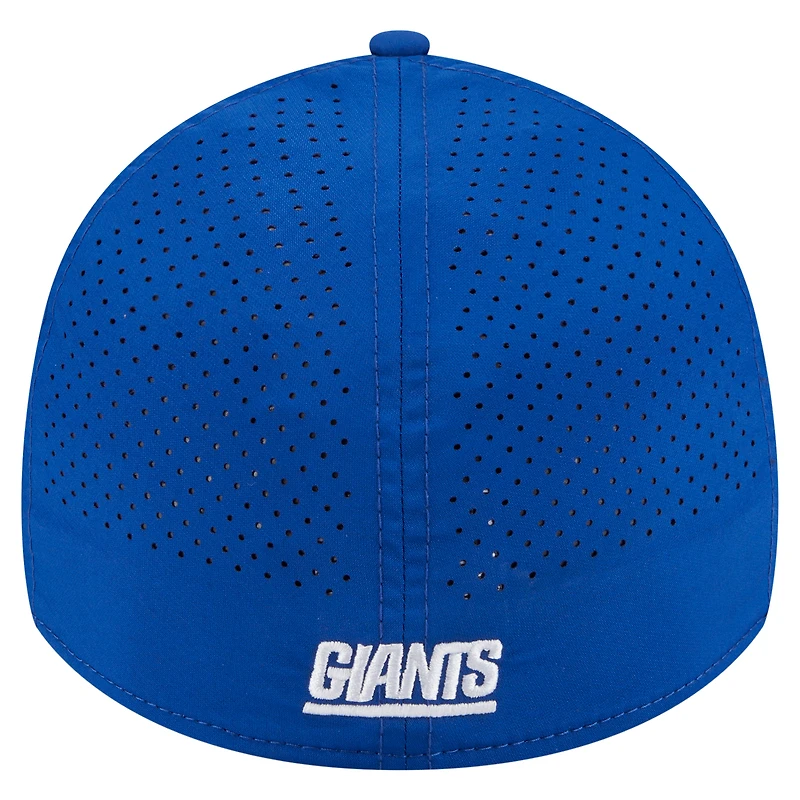 Casquette perforée 39THIRTY Flex New Era Royal York Giants pour homme