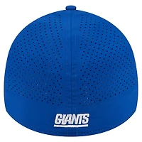 Casquette perforée 39THIRTY Flex New Era Royal York Giants pour homme