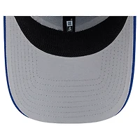 Casquette New Era Royal York Giants Stripes 39THIRTY Flex pour homme