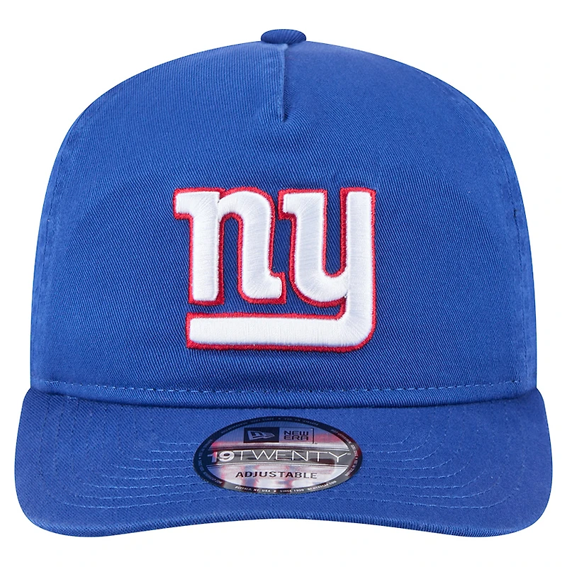 Casquette ajustable New Era Royal New York Giants Team 19TWENTY pour homme