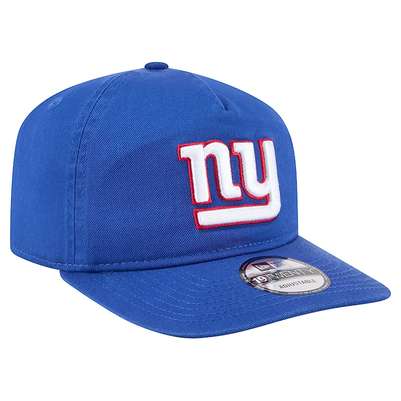 Men's New Era  Royal New York Giants Team 19TWENTY Adjustable Hat