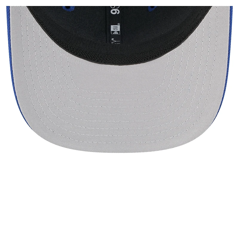 Casquette ajustable extensible à boutons-pression New Era Royal New York Giants Team Collection 9SEVENTY pour homme