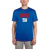 T-shirt à imprimé Third Down Puff des New York Giants Royal Era pour homme