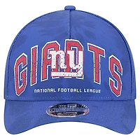 Men's New Era Royal New York Giants Tie Dye Fade 9Forty M-Crown A-Frame Adjustable Hat