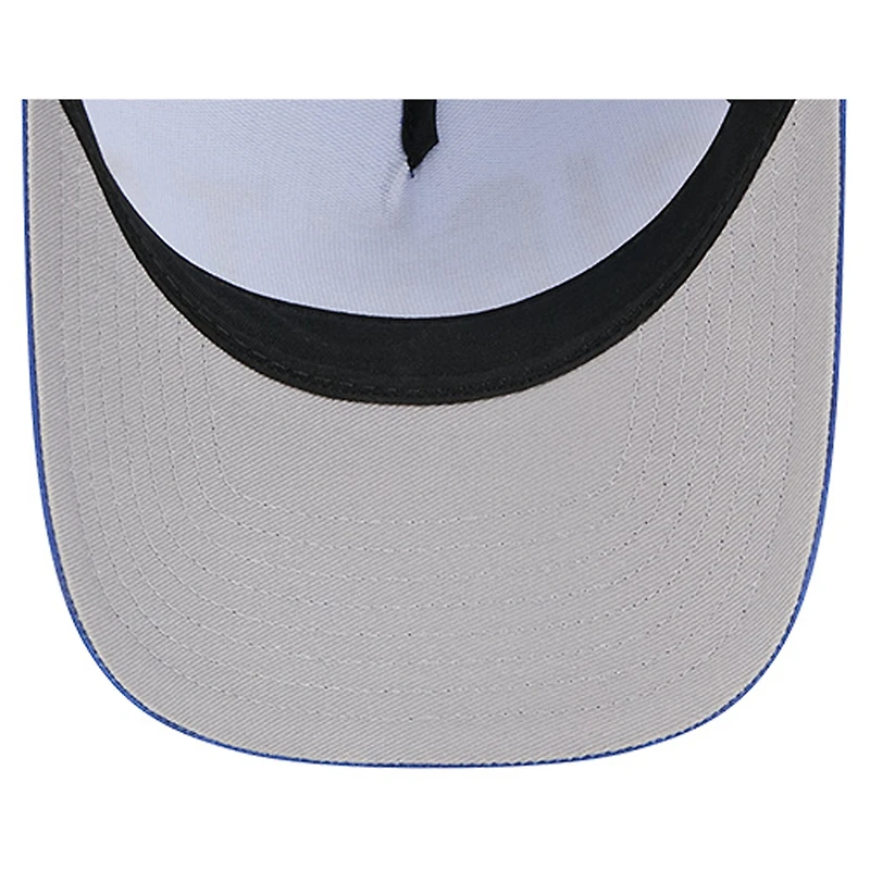 Casquette ajustable New Era Royal New York Giants Tie Dye Fade 9Forty M-Crown A-Frame pour homme