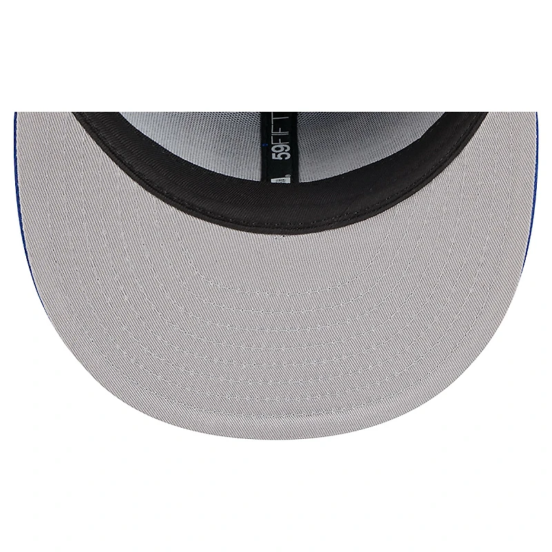 Casquette ajustée New Era Royal York Giants Tri-Hit 59FIFTY pour homme