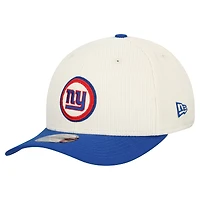 Men's New Era  Stone New York Giants  Loyal Corduroy 9SEVENTY Adjustable Hat
