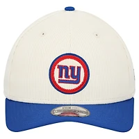 Men's New Era  Stone New York Giants  Loyal Corduroy 9SEVENTY Adjustable Hat