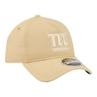 Men's New Era  Tan New York Giants Apex 9FORTY Adjustable Hat