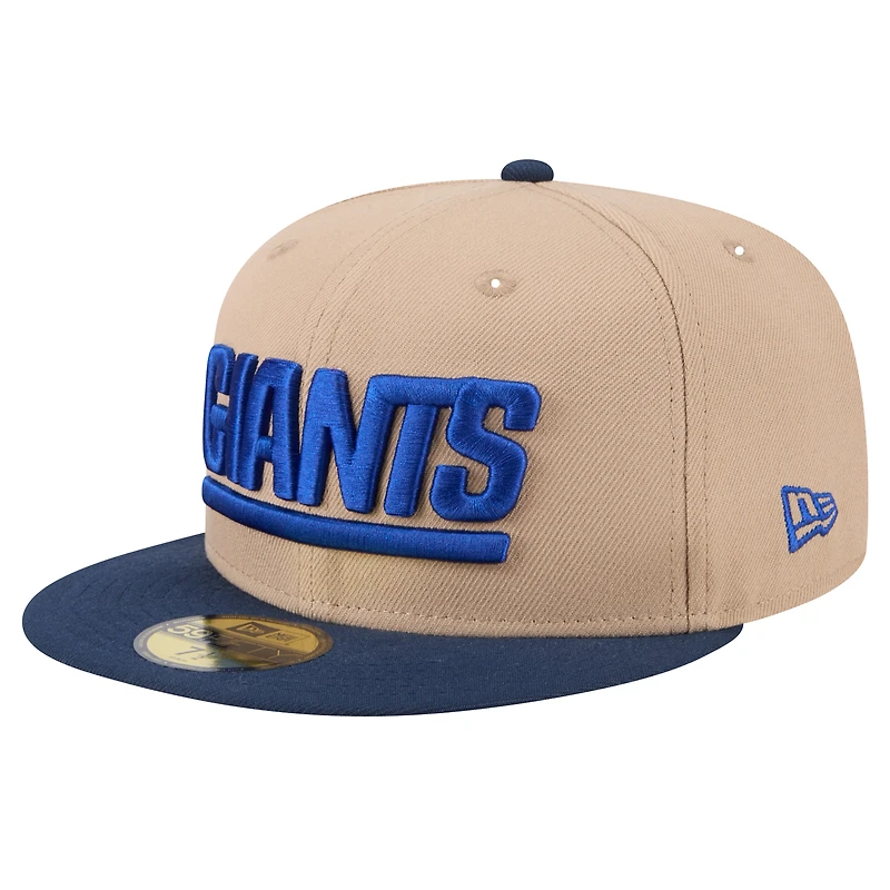 Casquette ajustée 59FIFTY pour homme avec logo principal New Era York Giants