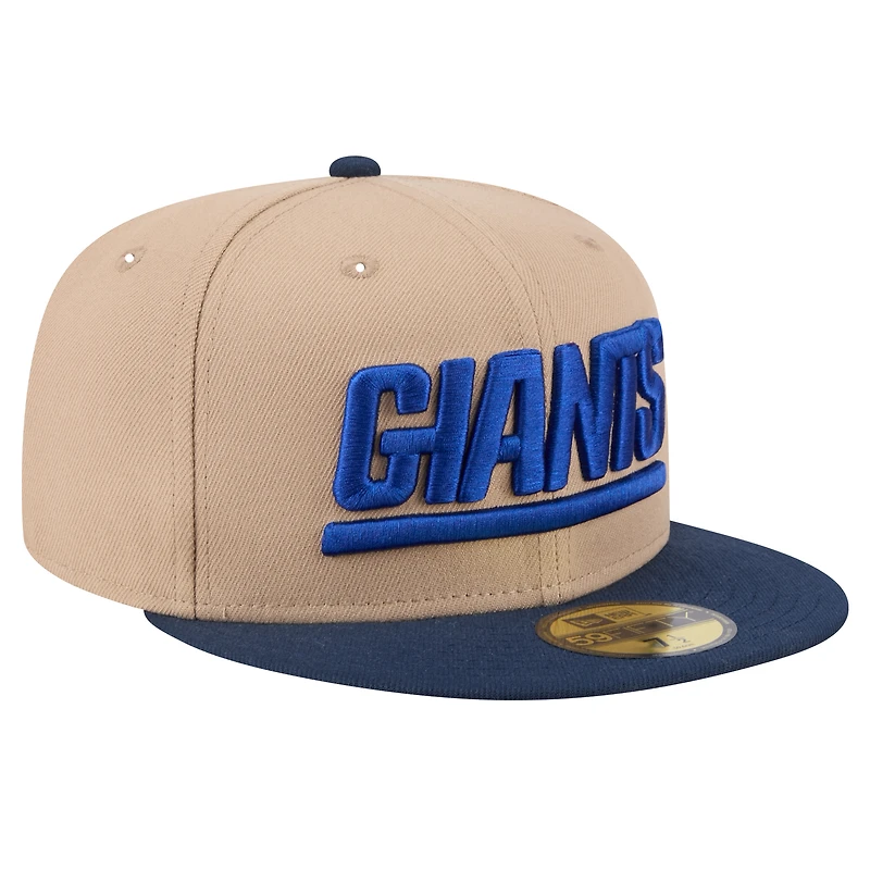Casquette ajustée 59FIFTY pour homme avec logo principal New Era York Giants