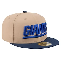 Casquette ajustée 59FIFTY pour homme avec logo principal New Era York Giants