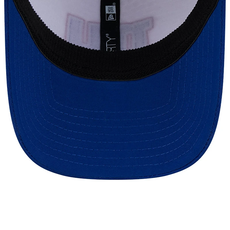 Men's New Era White/Royal York Giants 2024 NFL Training Camp 39THIRTY Flex Hat