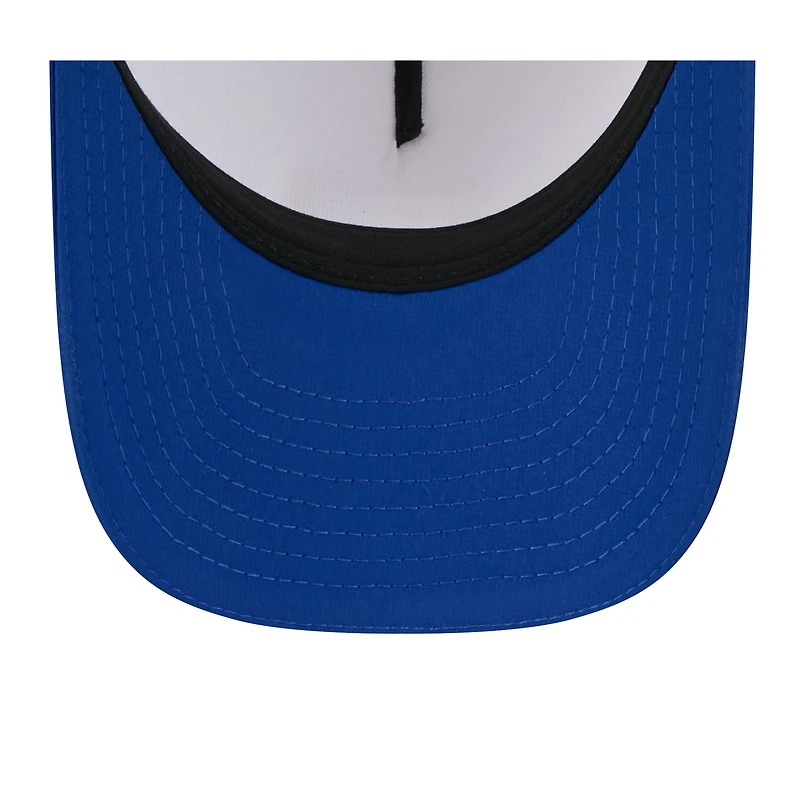 Men's New Era  White/Royal New York Giants 2025 NFL Training Camp A-Frame 9FORTY Adjustable Hat