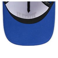 Casquette ajustable New Era New York Giants Adventure Gradient 9FORTY M-Crown A-Frame pour homme, blanc/bleu roi