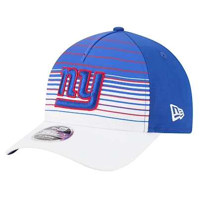 Men's New Era  White/Royal New York Giants Adventure Gradient 9FORTY M-Crown A-Frame Adjustable Hat