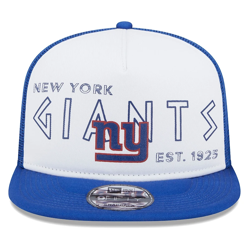 V107988 Giants WHIOTC NFL Banger Trucker 9FIFTY HATMENSNP