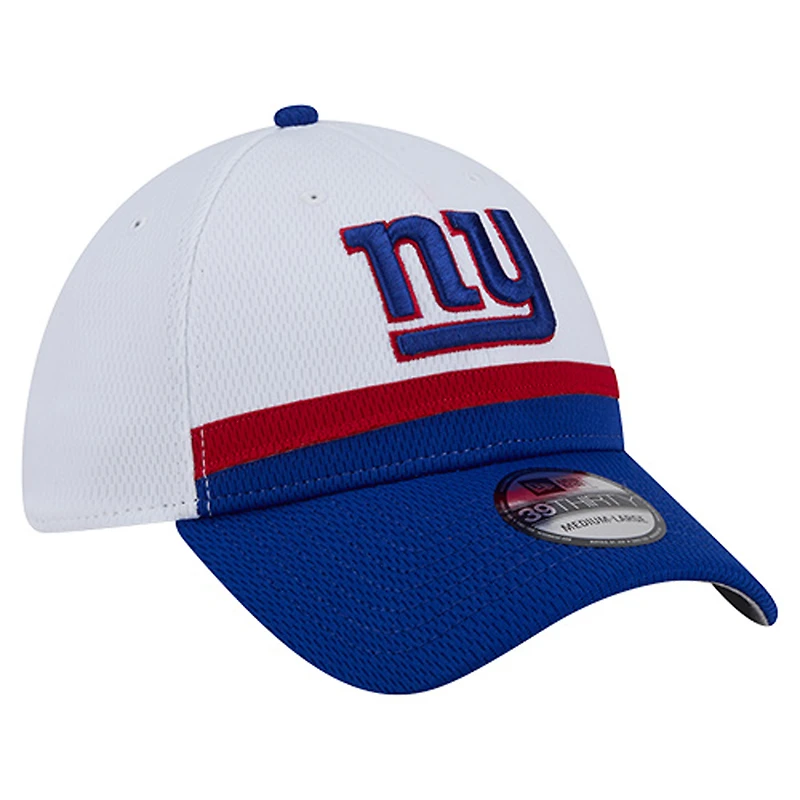 Men's New Era  White/Royal York Giants Dashmark Rays 39THIRTY Flex Hat