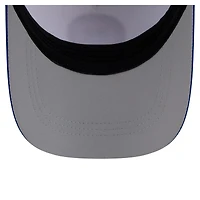 Men's New Era White/Royal York Giants Patch 39THIRTY A-Frame M-Crown Perforated Flex Hat