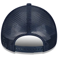 Casquette ajustable New Era New York Giants Retro Wordmark A-Frame 9FORTY pour homme, blanche/bleue