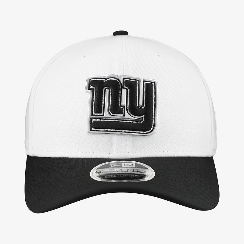 Casquette ajustable New Era blanche New York Giants 2026 NFL Draft 9SEVENTY COOLERA pour homme