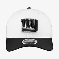 Casquette ajustable New Era blanche New York Giants 2026 NFL Draft 9SEVENTY COOLERA pour homme