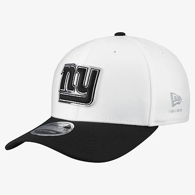 Casquette ajustable New Era blanche New York Giants 2026 NFL Draft 9SEVENTY COOLERA pour homme