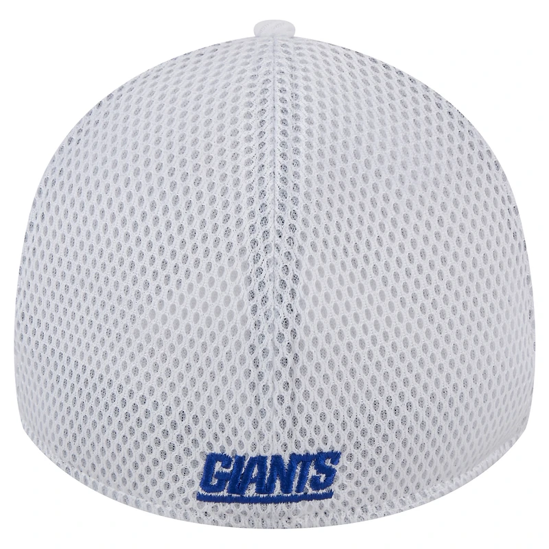Casquette flexible 39THIRTY New Era pour hommes, York Giants Breakers, blanche