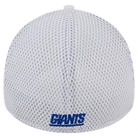 Casquette flexible 39THIRTY New Era pour hommes, York Giants Breakers, blanche