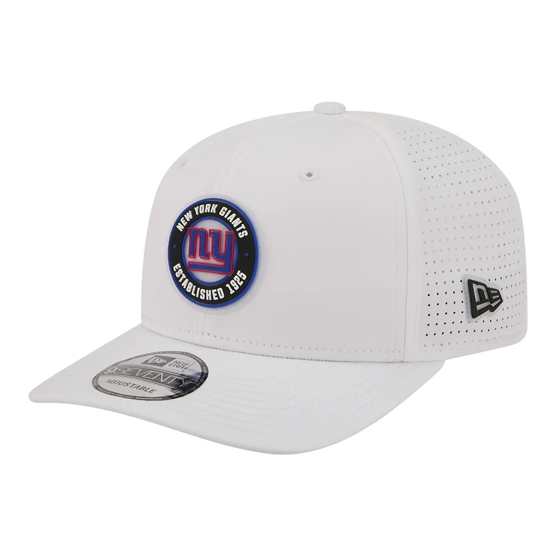 Men's New Era White New York Giants COOLERA 9SEVENTY Adjustable Hat