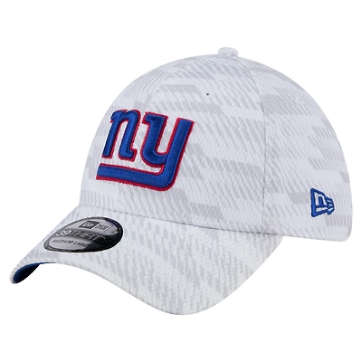 Men's New Era  White York Giants Gameday Graded 39THIRTY Flex Hat