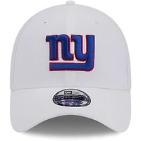 Casquette flexible principale 39THIRTY New York Giants Era pour hommes, blanche